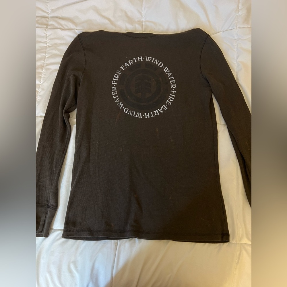 element brown sweater